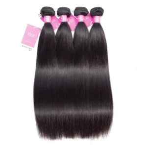 100 Human Hair Extension Raw Indian Hair Bundles, Long Natural Hair Extension, Virgin Remy Hair Vendors Raw Indian Hair Bundle